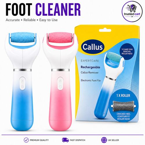 Rechargeable foot file - foot, for