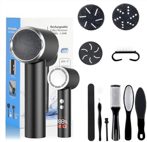 Electric foot file for hard - electric,