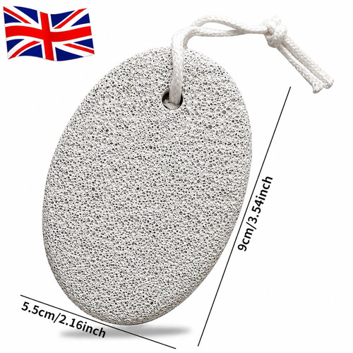 Natural pumice stone for feet - natural,